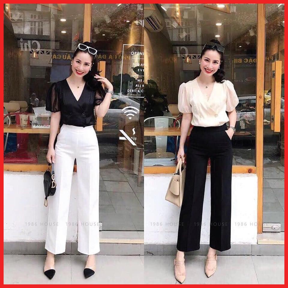 [ FREESHIP ] QUẦN ỐNG RỘNG TUYẾT MƯA CAO CẤP QUẢNG CHÂU 🎁