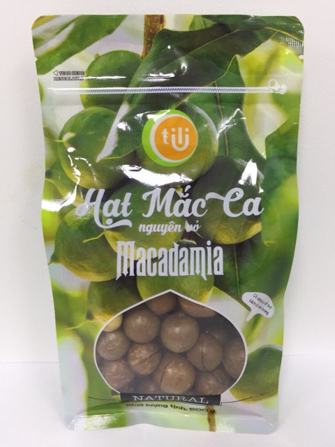 Hạt Macca Úc loại 1, Nứt vỏ tự nhiên_ Gói 500g