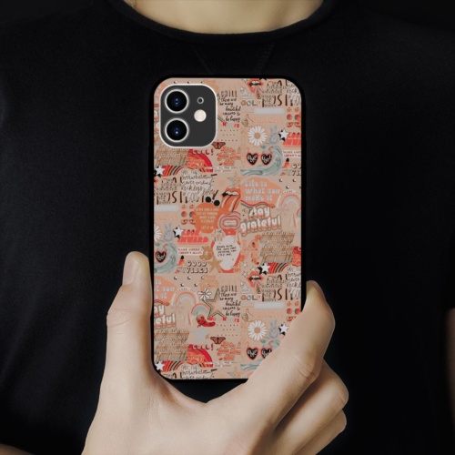 Ốp lưng iphone hình grateful day collage art aesthetic cute cho gái  cho SAMSUNG PAP20210759