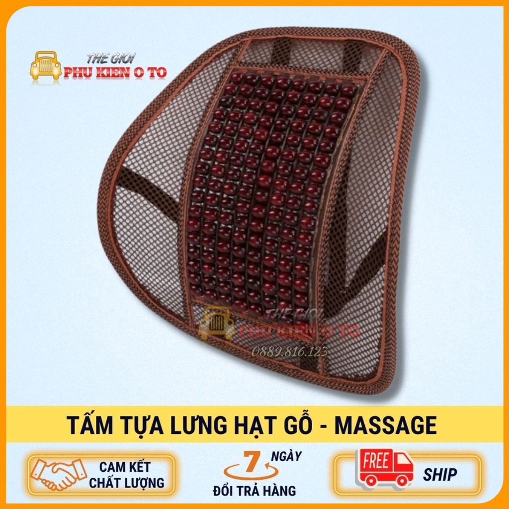 Tấm Lưới Đệm Massage, Tựa Lưng Chống Nóng Ô Tô Và Văn Phòng