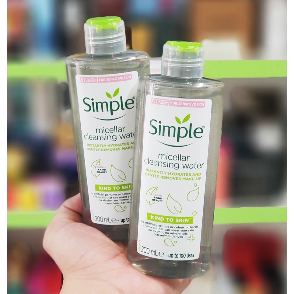 Nước Tẩy Trang Simple Kind To Skin Micellar Cleansing Water