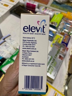 ( MMVB ) Elevit lợi sữa úc cho mẹ sau sinh