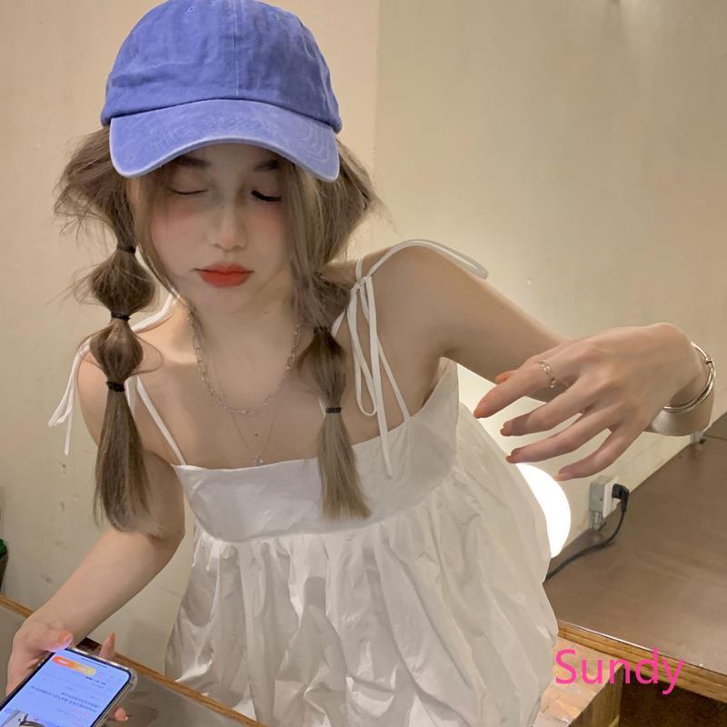 Áo hai dây nữ thoải mái thời trang mùa hè Hàn Quốc