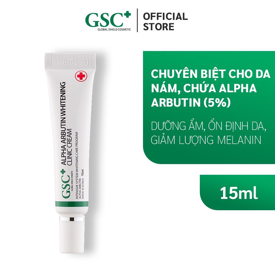 Kem dưỡng trắng da giảm thâm nám GSC+