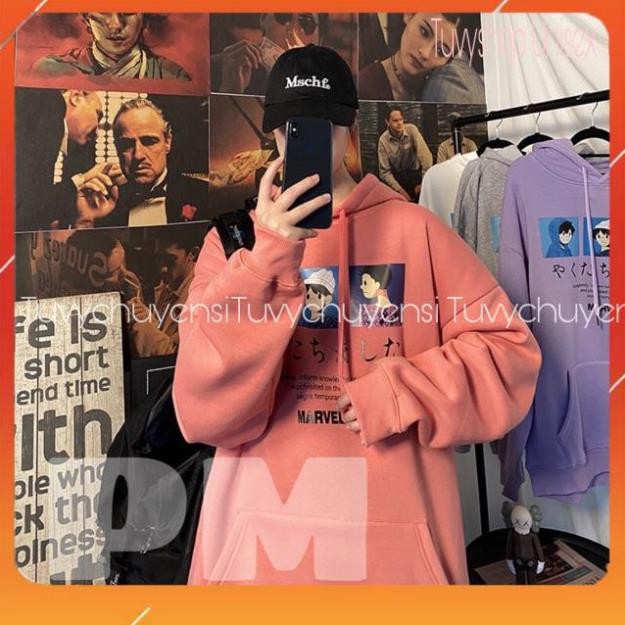 Áo hoodie ba chàng trai ô vuông MARVEL | BigBuy360 - bigbuy360.vn