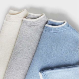 ÁO LEN TRƠN ZARA DÁNG BASIC BÉ TRAI SIÊU XỊN MỊN