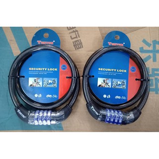 Khóa 4 số đổi mã xe đạp - bảo mật TONYON