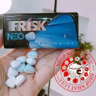 hộp  50 viên kẹo bạc hà cao cấp Peppermint Nhật Bản