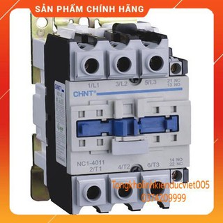 . Khởi động từ 3 pha CHINT  NC1-4011 /220 vhàng chính hãng ..