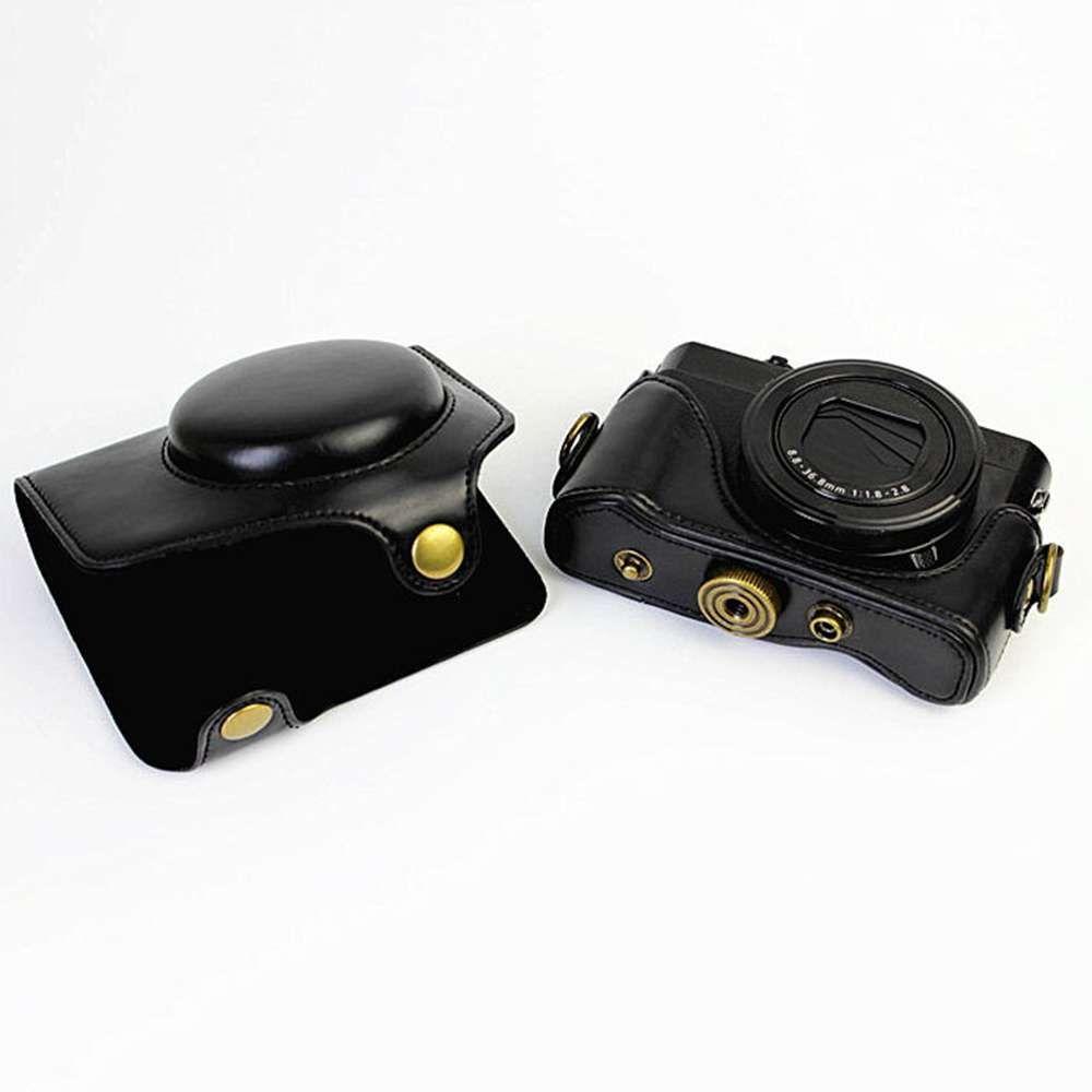Túi Đựng Bảo Vệ Máy Ảnh Canon Bằng Da Pu Tiện Dụng