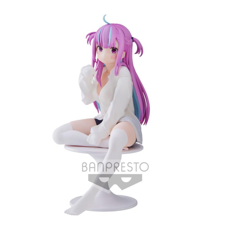 Mô Hình Figure Chính Hãng Anime Hololive, Minato Aqua, Relax Time (Bandai Spirits) Nhật Bản