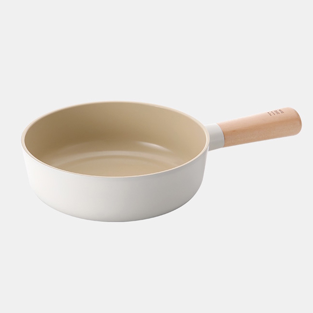 NEOFLAM FIKA Chảo chiên cảm ứng  Không PFOA Trắng