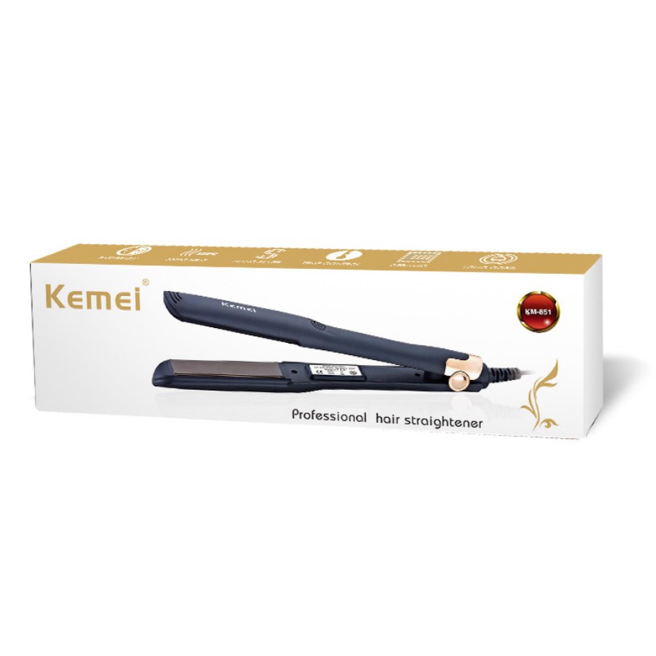 Máy Duỗi Thẳng Tóc Kemei Km 851