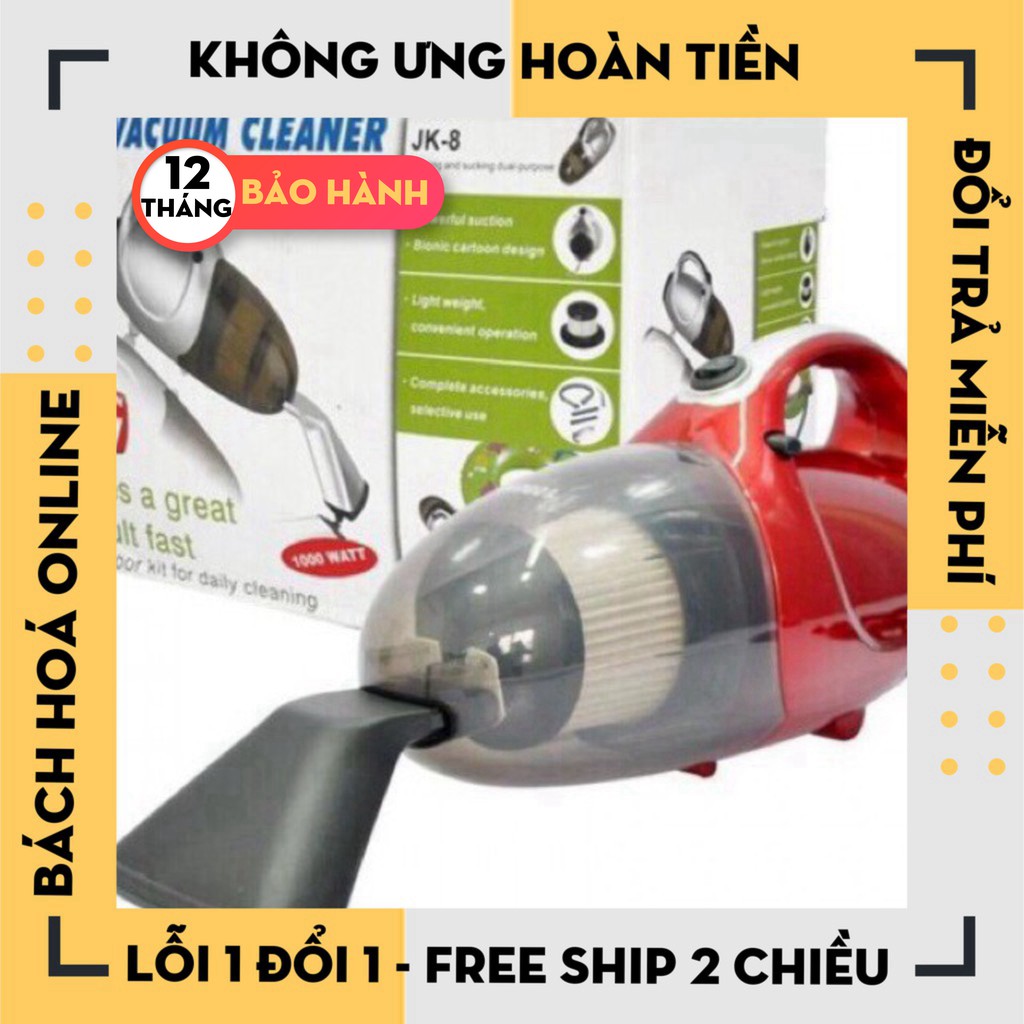 Máy hút bụi cầm tay vacuum cleanr JK8, máy hút bụi jk8 hai chiều đa năng | BigBuy360 - bigbuy360.vn