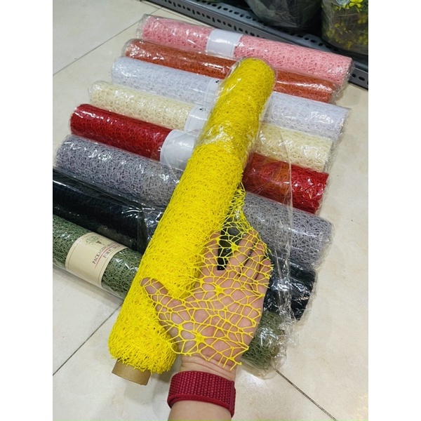 Cuộn lưới nhện gói hoa size lớn