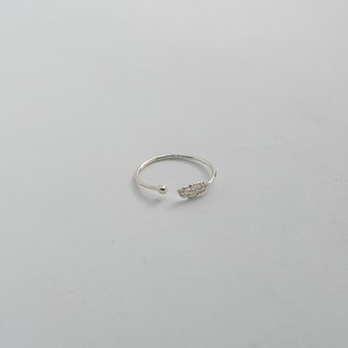 Nhẫn lá - silver