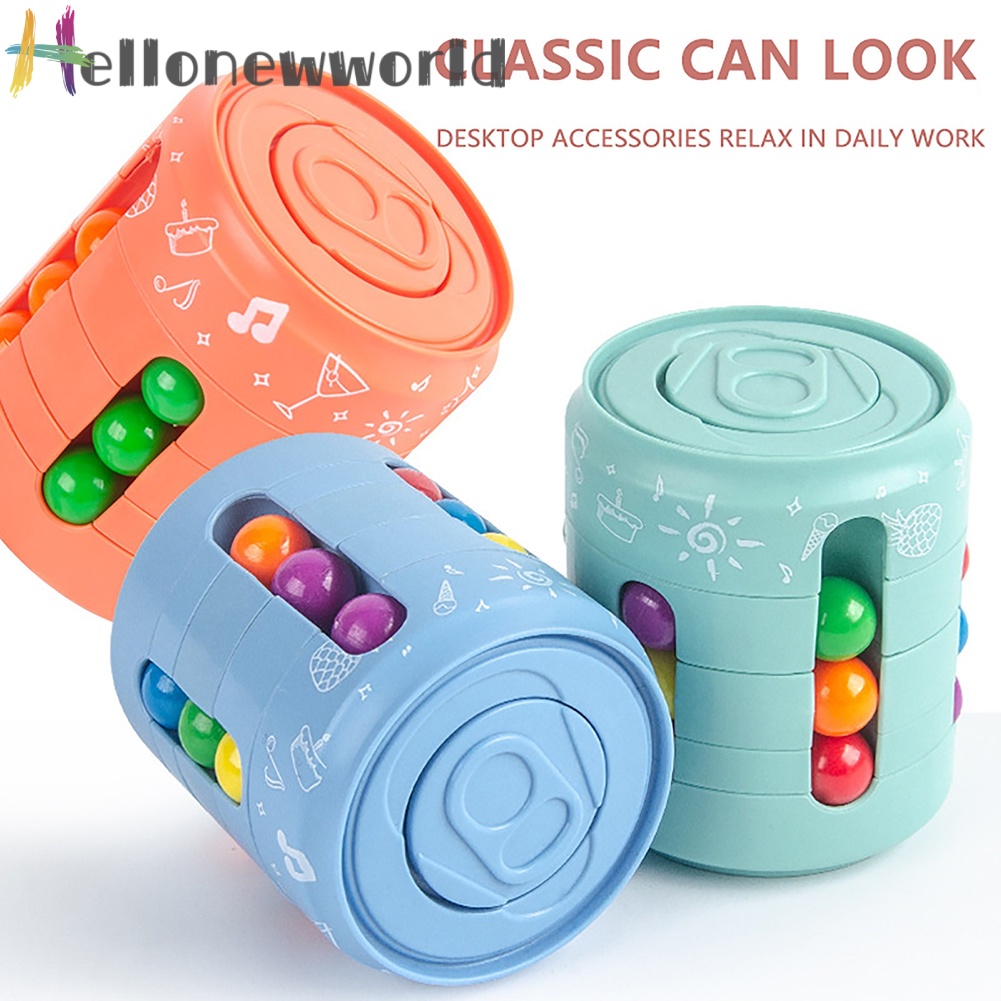Đồ chơi khối rubik xoay hạt đậu giúp giảm căng thẳng cho trẻ em
