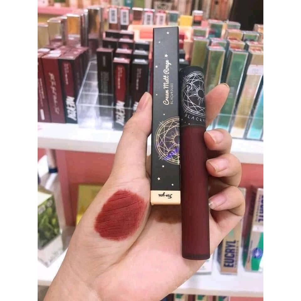 [ FREESHIP TOÀN QUỐC - SON BLACK ROUGE SIÊU LÌ ] Son Kem Black Rouge Siêu Lì, Siêu Mịn, Mềm Môi | BigBuy360 - bigbuy360.vn