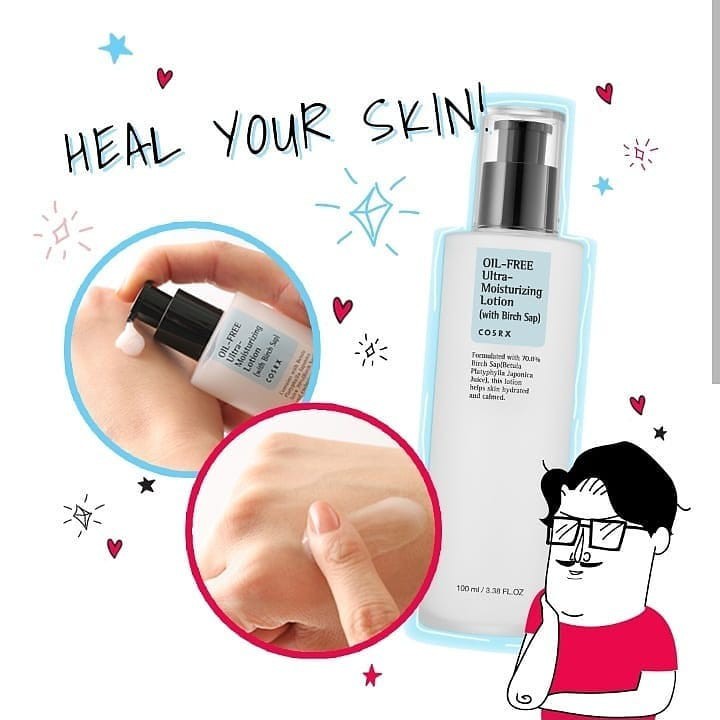 Sữa dưỡng ẩm không chứa dầu Cosrx Oil-Free Ultra-Moisturizing Lotion 100ml và mini 20ml | BigBuy360 - bigbuy360.vn