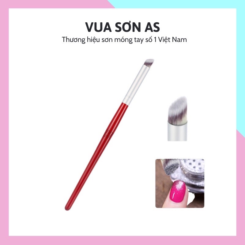 Cọ ombre đầu tròn đầu dẹt làm nail phụ kiện giá rẻ VUA SƠN AS