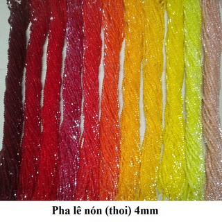 10 dây pha lê nón 4mm a