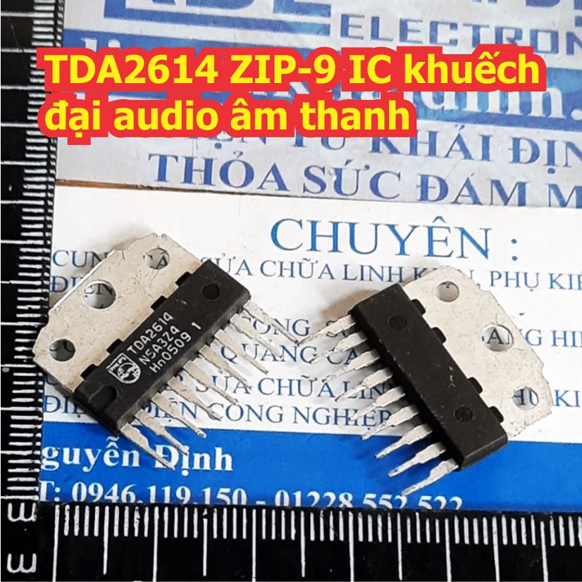 5 con TDA2614 ZIP-9 IC khuếch đại audio âm thanh kde8355