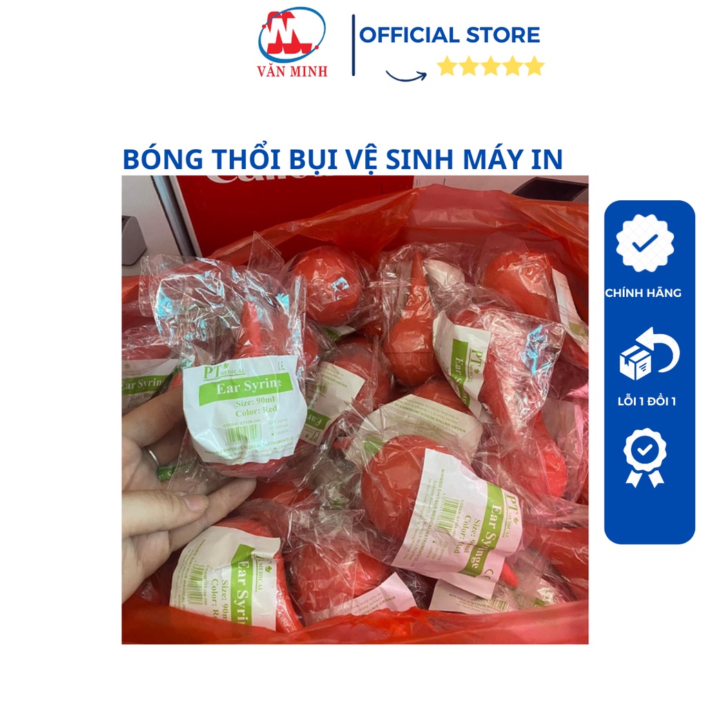 Bóng thổi bụi vệ sinh máy in, hộp mực, máy tính, laptop, quả bóp vệ sinh.