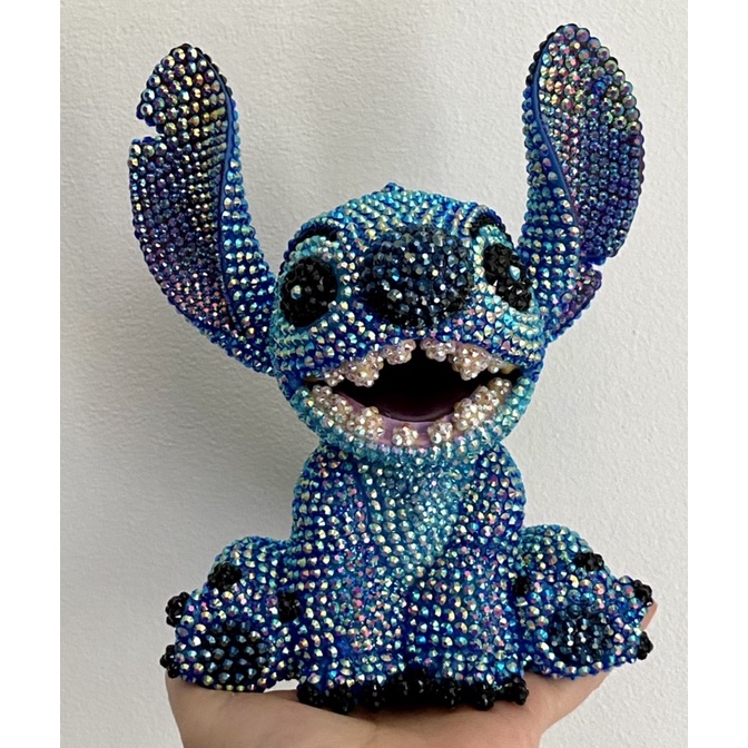 Stitch đính đá thủ công blink blink siêu xinh