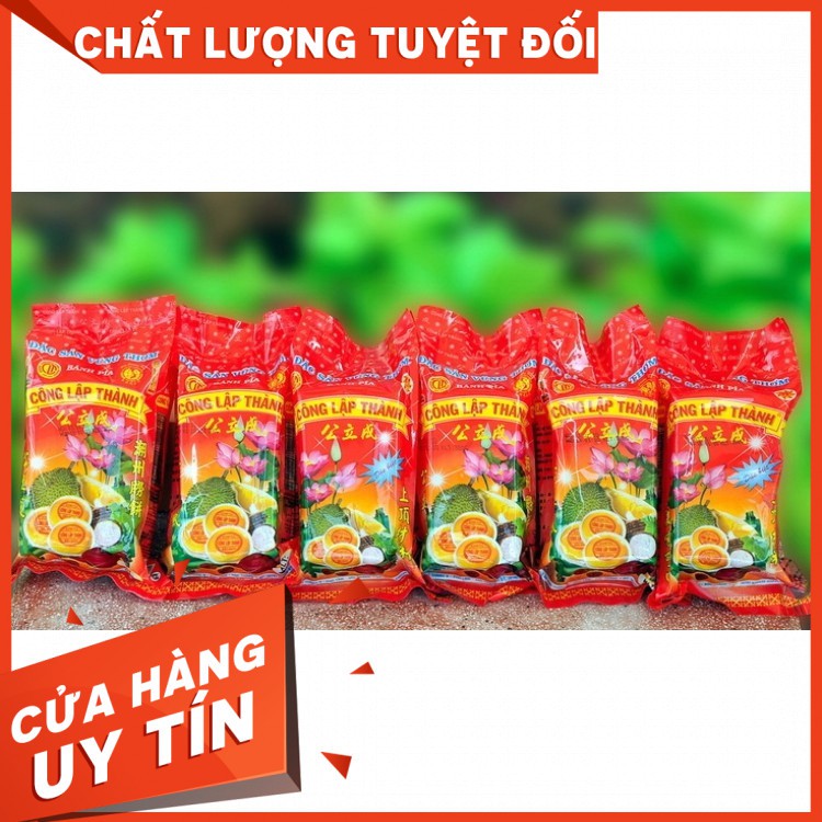 [NEWSHOP][FREESHIP 99K TOÀN QUỐC Combo 2 gói Bánh Pía Đậu Xanh Sầu Riêng - Công Lập Thành - 300g (4 bánh)[SLCH]