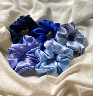 Dây cột tóc vải bóng - Scrunchie ( ĐỦ MÀU )