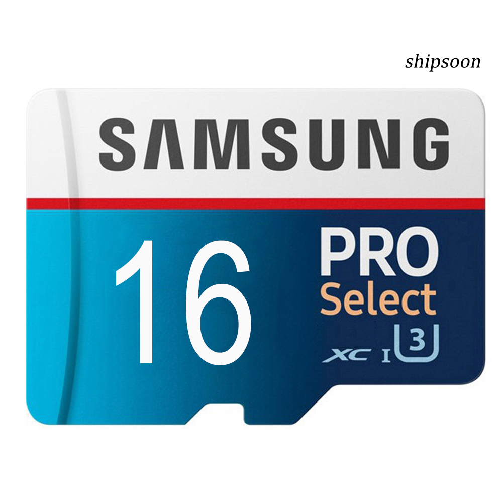 Thẻ nhớ tốc độ cao Ssn - Sam-Sung Pro cho điện thoại/xe hơi Dvr dung lượng 16 / 128 / 256gb tùy chọn