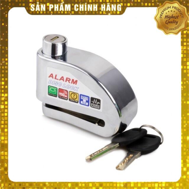 Khoá chống trộm đia xe máy Alarm Lock có tiếng hú