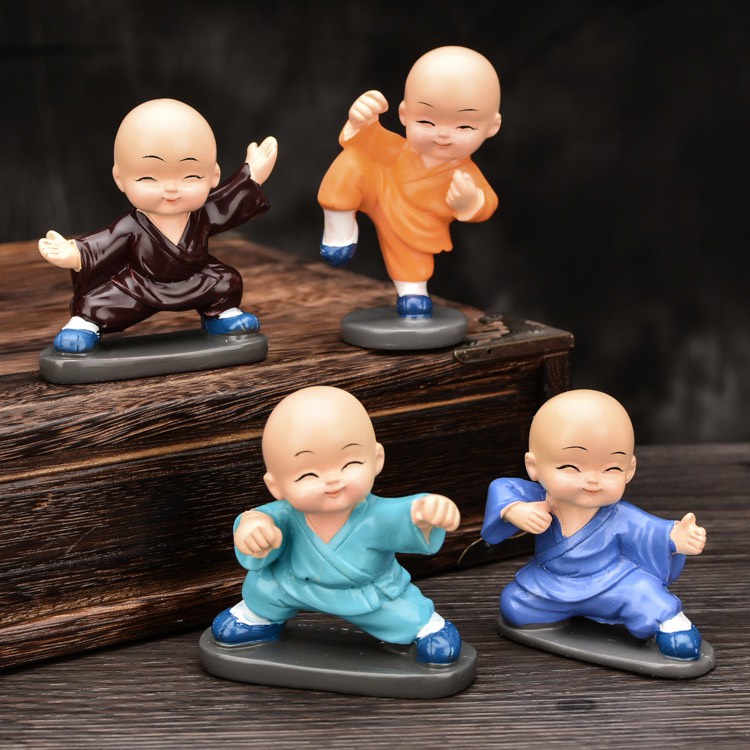 Bộ sưu tập những chú tiểu ngộ nghĩnh với nhiều loại mẫu tư thế khác nhau - mang lại cảm giác an yên thanh tịnh