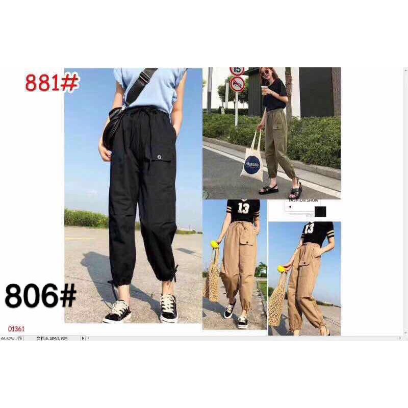G10. 806. QUẦN JOGGEER 1 TÚI HỘP CÁ TÍNH