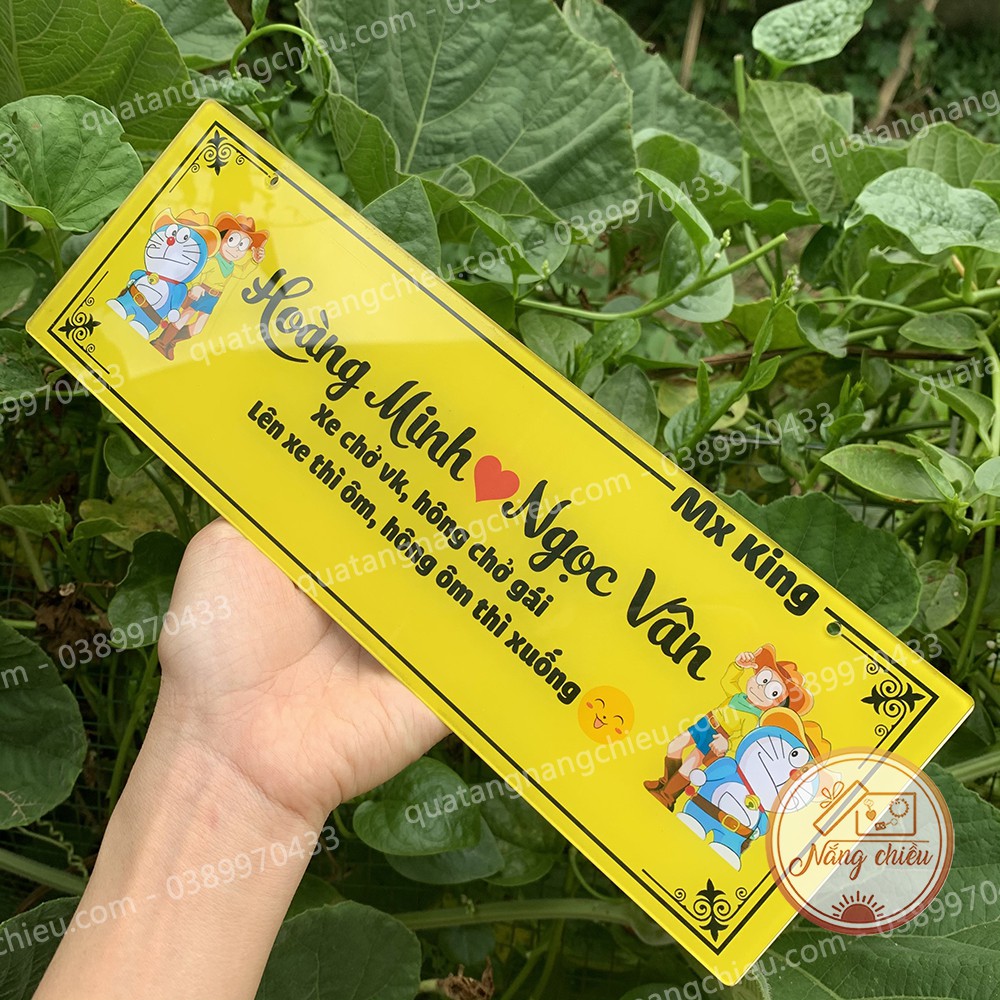Bảng mica trang trí cửa hàng_ Bảng hiệu treo nhà hàng , quán cà phê_ Bảng treo xe
