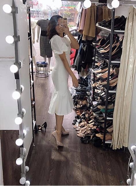 Váy gấm đuôi cá