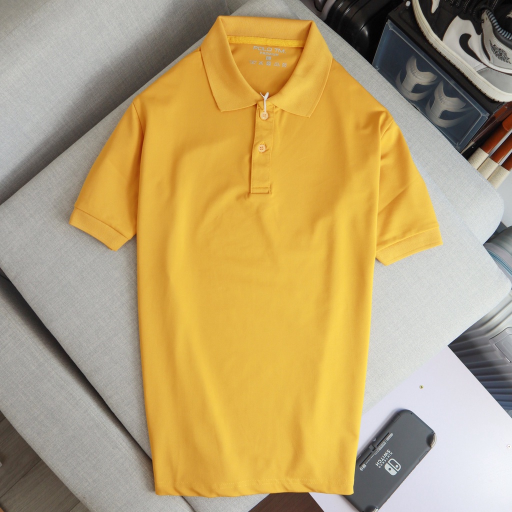 Áo Thun Polo Nam cổ Bẻ Vải Cá Xấu, Cotton Cao Cấp