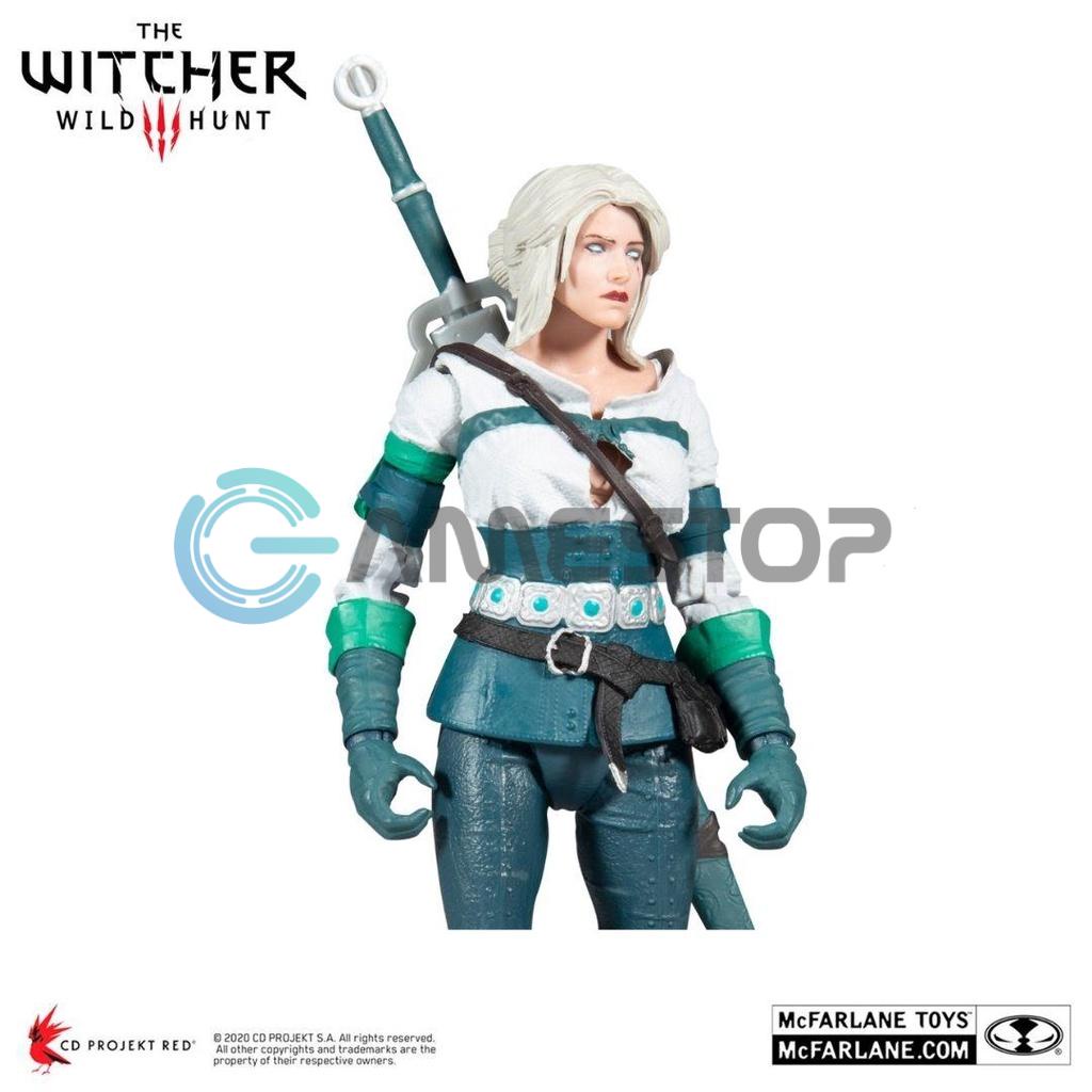Mô hình The Witcher Ciri Elder Blood 18cm McFarlane Nhựa PVC, ABS Mô hình có khớp Chính hãng Mỹ TWMF05