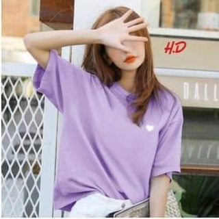 Hot Áo thun phản quang logo tim chất lượng