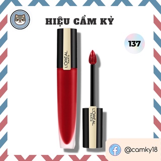Son kem lì cao cấp Rouge Signature L'Oreal Paris 7ml - Loreal - camky18