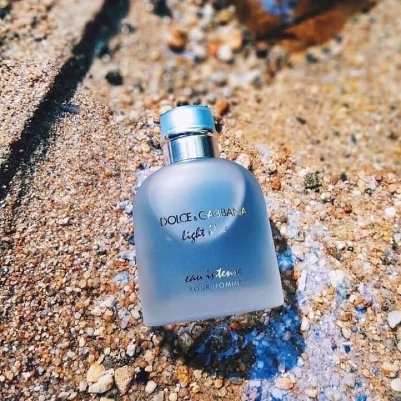 [ Mẫu thử ] Nước hoa tươi mát, nam tính D"G Light Blue Eau intense Pour homme