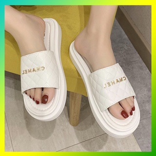 dép lê quai ngang phong cách hàn quốc siêu nhẹ trắng và đen đủ size 35-39