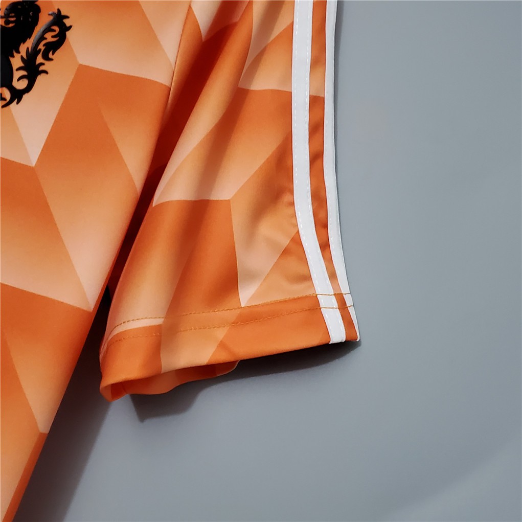 1988 Netherlands Home Retro Soccer Jersey Holland Bóng đá