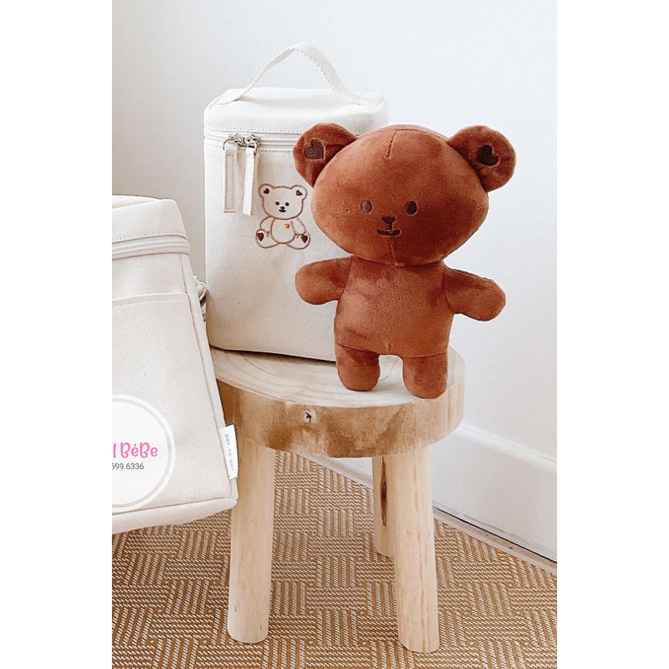 (HÀNG CÓ SẪN) - Túi giữ nhiệt DOTTODOT hình gấu dễ thương made in Korea