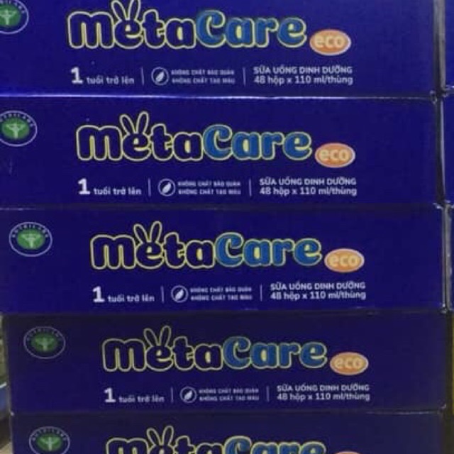 Sữa pha sẵn Metacare xanh 110ml