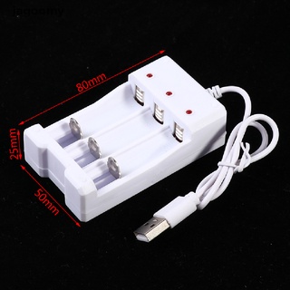 [jagoomy] USB 3 Slot Battery Charger Rechargeable Battery Charging Station Quick Charge VN