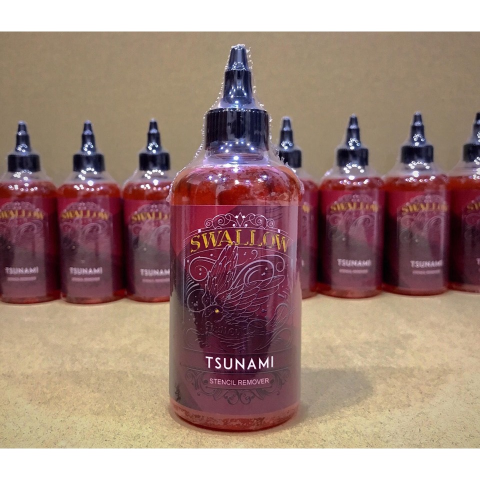 Nước tẩy scan hình xăm tattoo tsunami-lọ 240ml