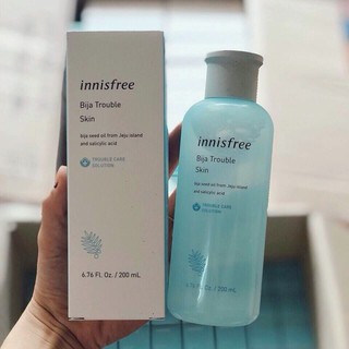TONER DÀNH CHO DA MỤN INNISFEE JEJU BIJA TROUBLE SKIN