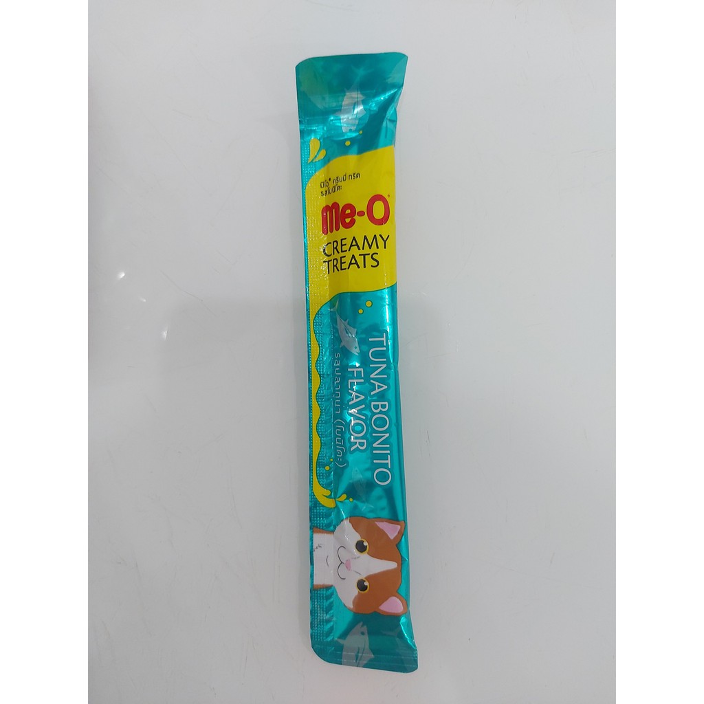 Me-O Creamy Treats - Soup thưởng cho mèo Me-O đủ vị tép 15 g