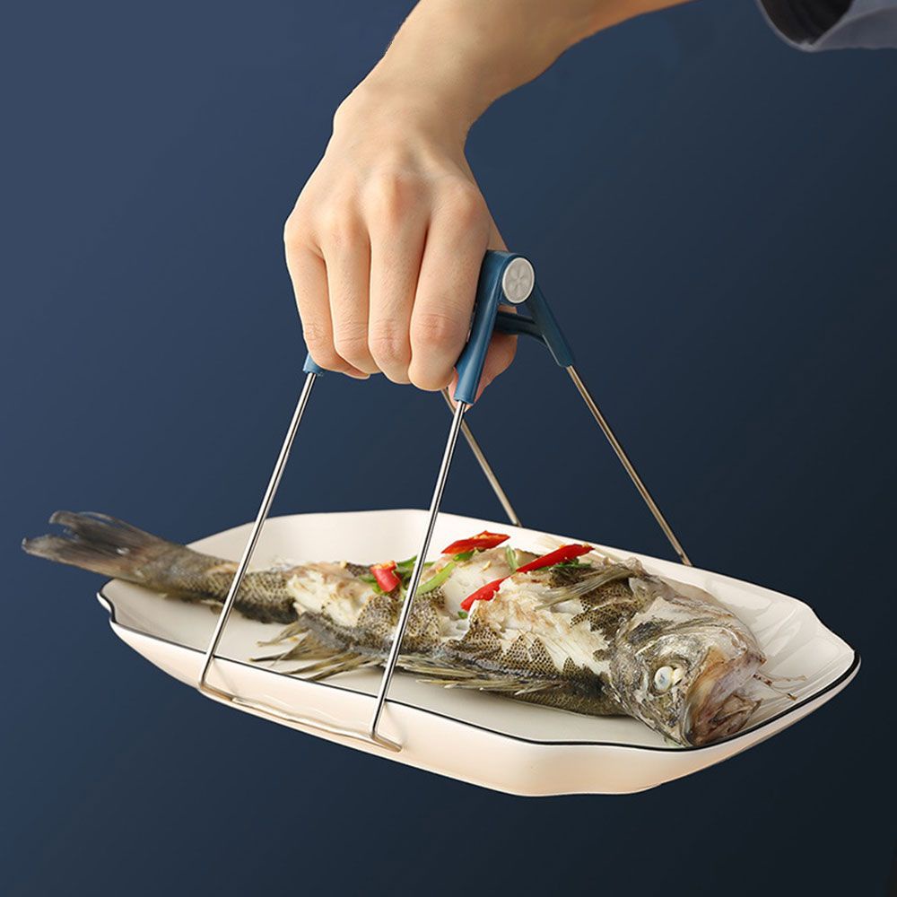 Dụng Cụ Kẹp Tô Chén Dĩa Thức Ăn Chống Nóng Chống Nóng Gấp Gọn Tiện Dụng